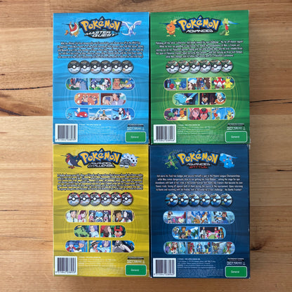 Pokémon DVD Seasons 1-13 Complete Set Animation VGC