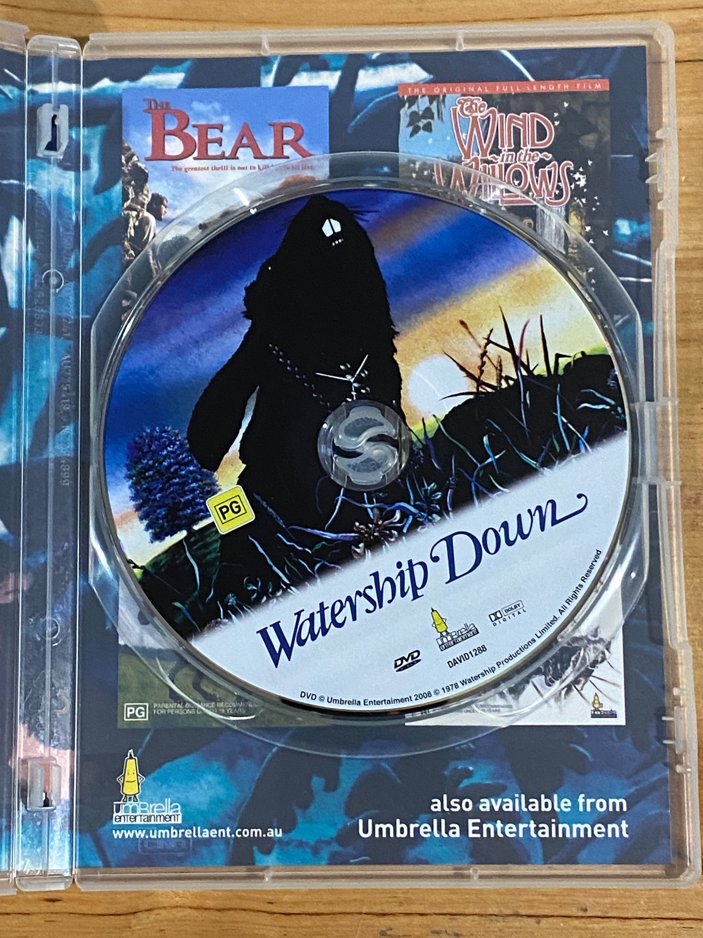 Watership Down DVD British Animated PAL ALL VGC