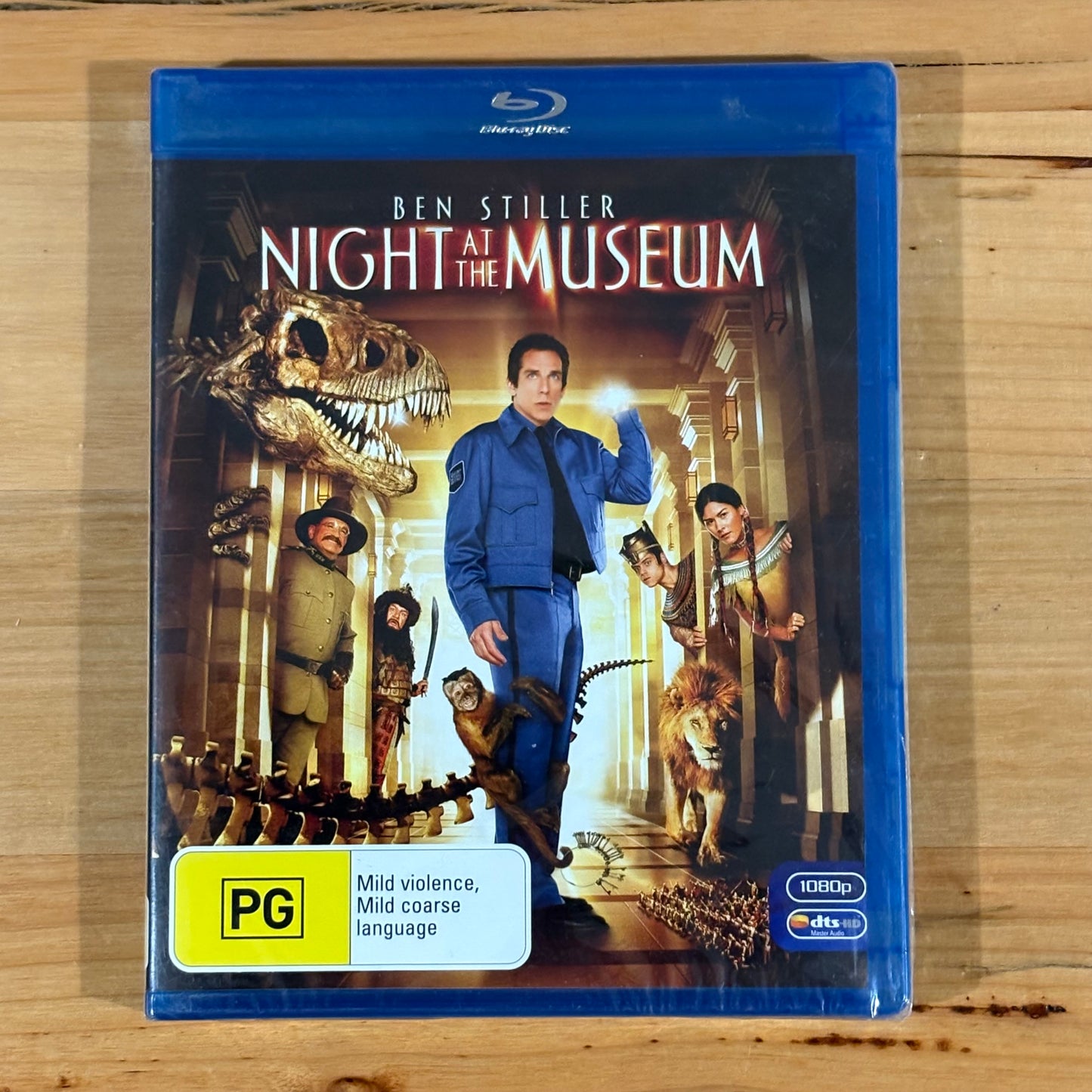 Night At The Museum Blu-ray Ben Stiller Region B New Sealed