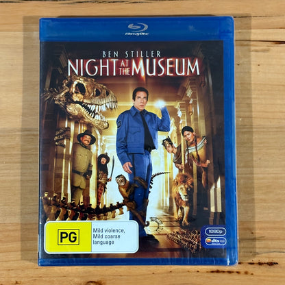Night At The Museum Blu-ray Ben Stiller Region B New Sealed