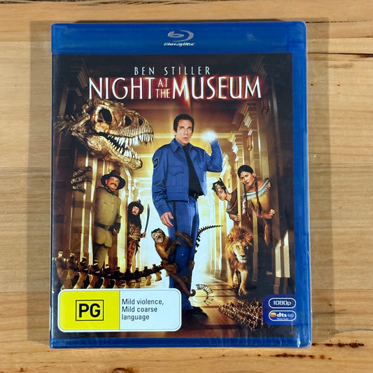 Night At The Museum Blu-ray Ben Stiller Region B New Sealed