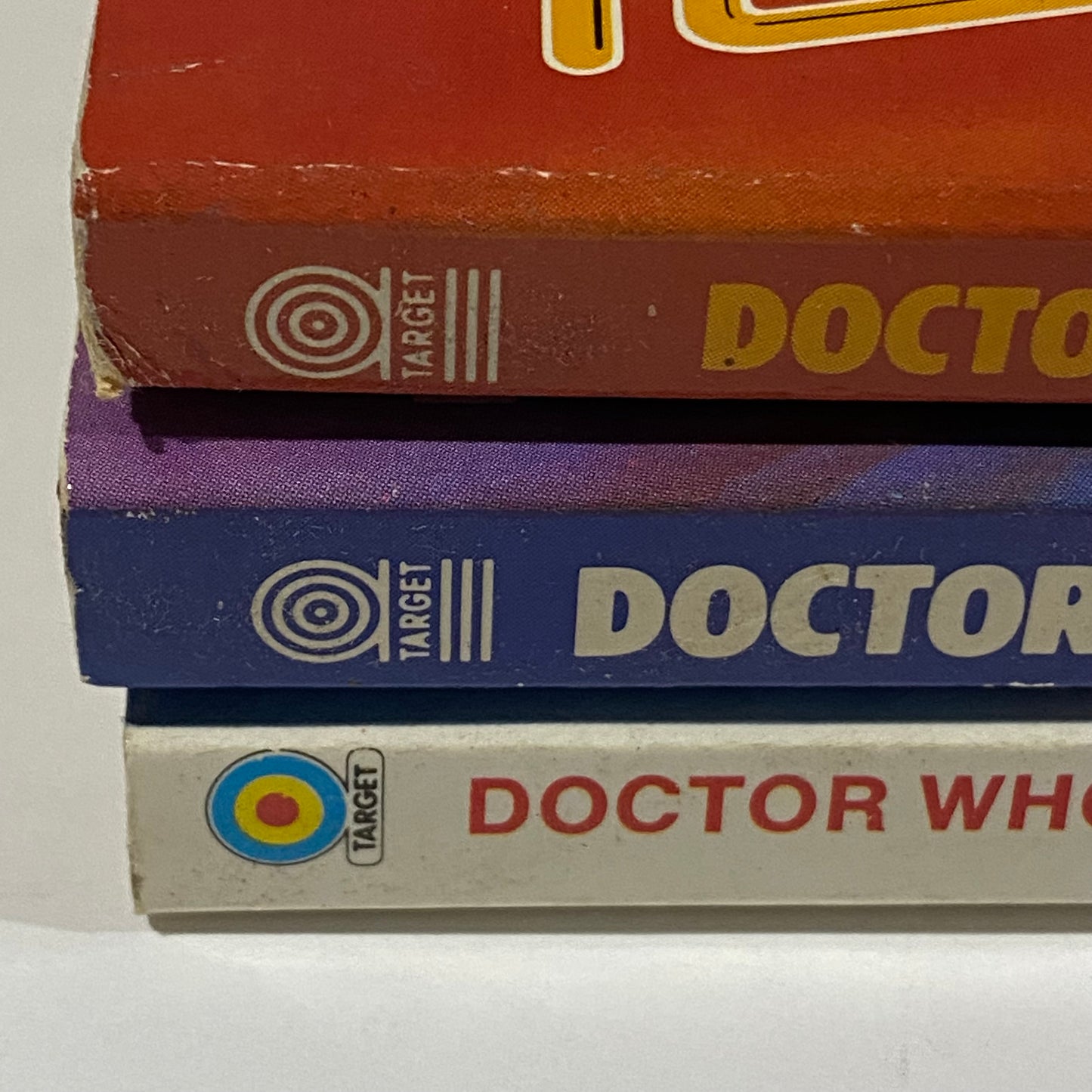 Doctor Who Paperback Novel Bundle VTG Hulke Holmes Target Books VGC