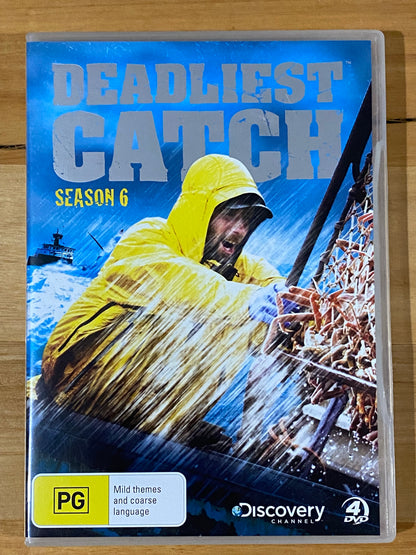 Deadliest Catch Season 1-11 DVD Discovery Channel PAL 4 VGC