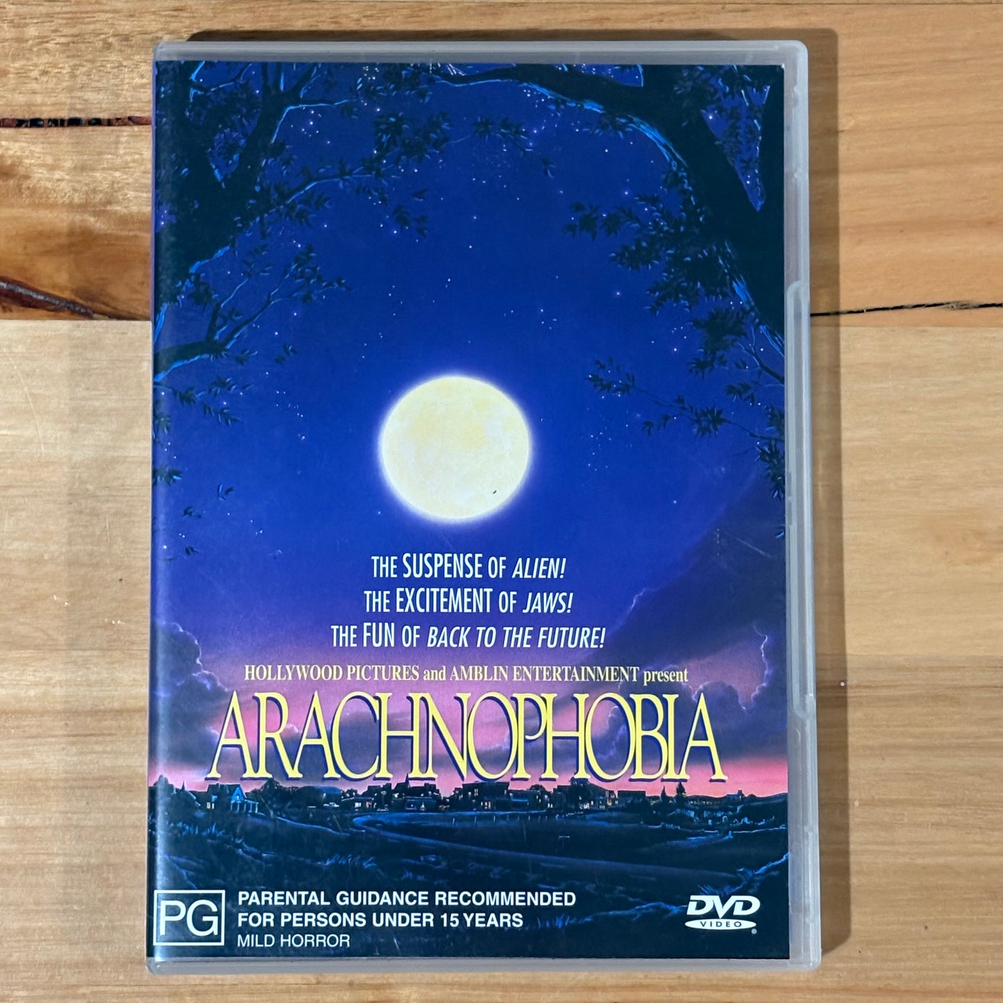 Arachnophobia DVD Cult Horror Movie Jeff Daniels PAL 4 VGC