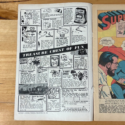 Superman (1939) #198 DC Comics Silver Age Grade FAIR