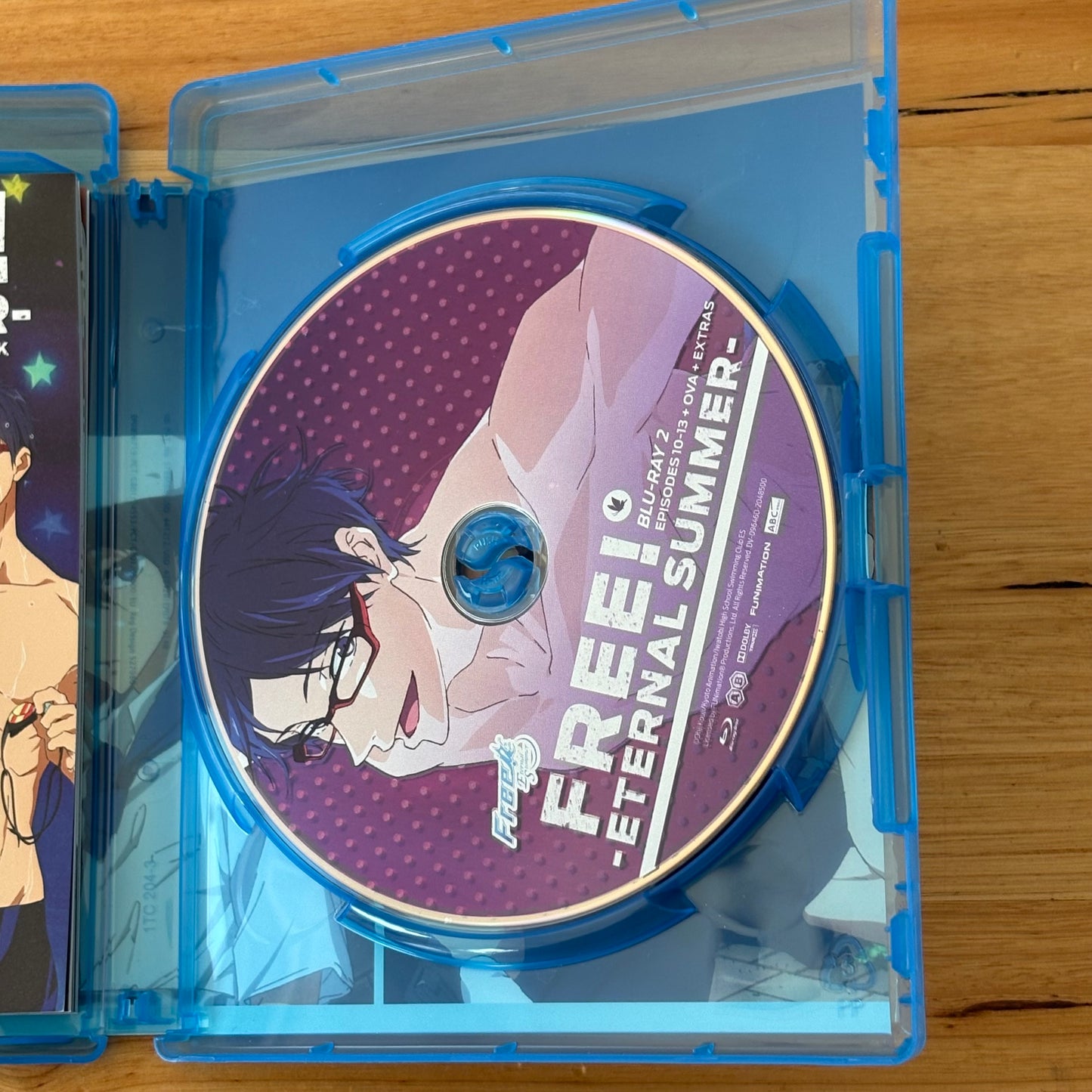 Free! Eternal Summer Limited Collector's Edition Blu-Ray Anime With Both Artbooks Reg B VGC