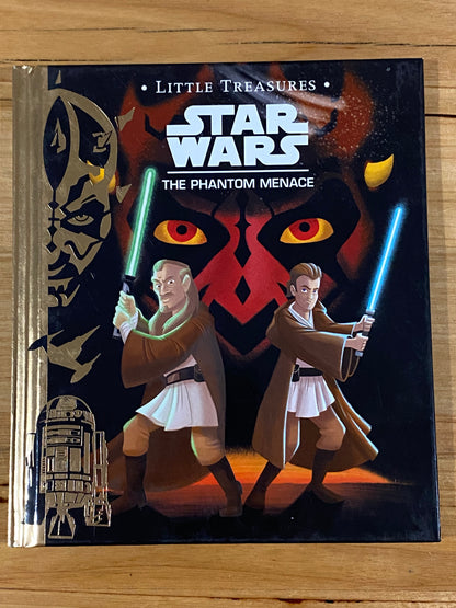 Little Treasures Star Wars The Phantom Menace Hardcover Book GD