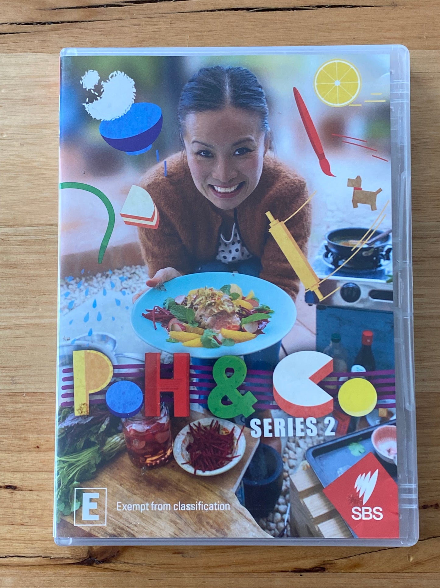 Poh & Co Series 2 DVD SBS Cooking Show PAL 4 VGC