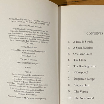 Quentaris Quest Of The Lost City by Paul collins Fantasy Paperback 2008 GD