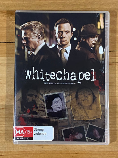 Whitechapel Series 1-4 Complete Set DVD British Crime Drama Set PAL 4 VGC