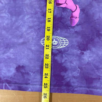 Phases Chase Atlantic T-Shirt Purple Tie Die Print Cotton Size L