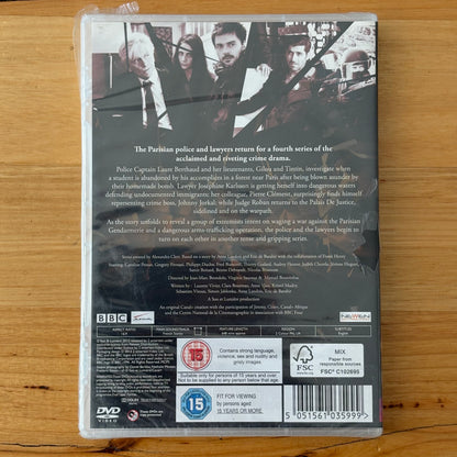 Spiral Series 1-4 DVD French Police Drama 2-Disc Set PAL VGC