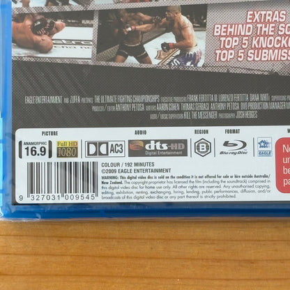 Best of UFC 2008 Blu-ray 2-Disc Ultimate Edition Region B New Sealed