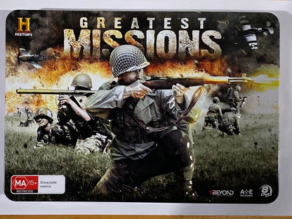 Greatest Missions DVD 8-Disc Set World War 2 History Channel VGC