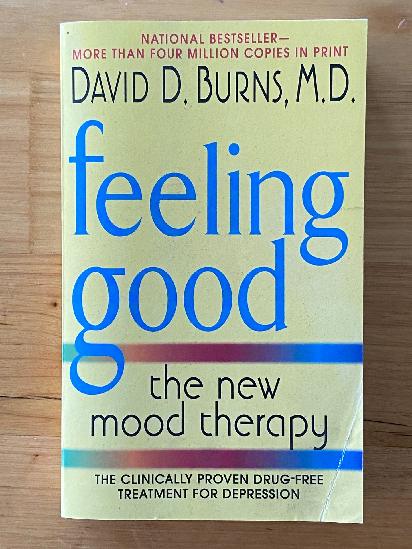 Feeling Good The New Mood Therapy by David D. Burns Paperback 2009 GD