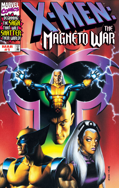 X-MEN THE MAGNETO WAR (1999) #1 NELSON VARIANT