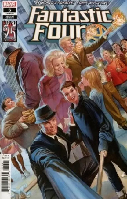 Fantastic Four (2018) #6 Alex Ross Marvels 25th Anniversary Variant