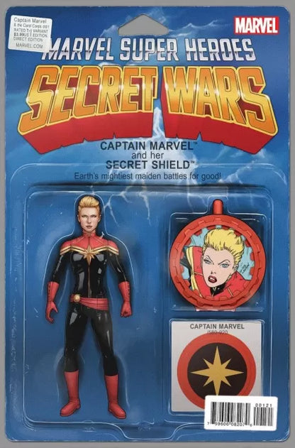 Captain Marvel & The Carol Corps (2015) #1 John Tyler Christopher Action Figure Variant