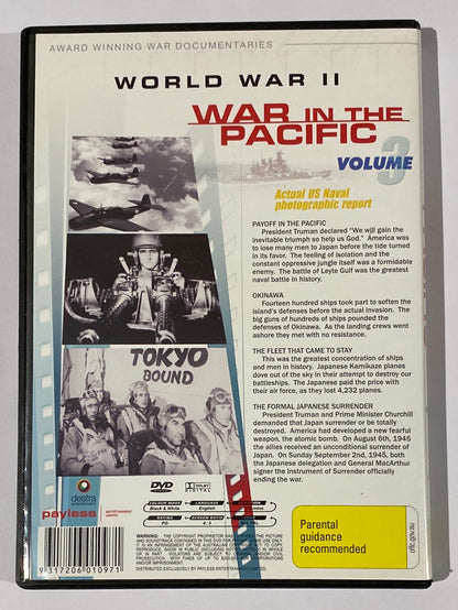 World War 2 War In The Pacific DVD Vol 3 VGC