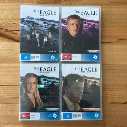 The Eagle A Crime Odyssey Complete Set DVD Drama PAL 4 Vol 3+4 are Sealed