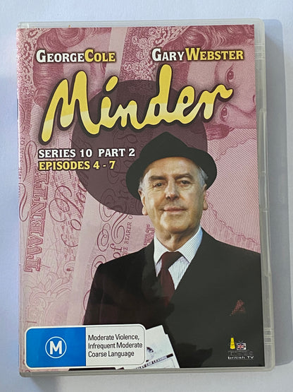 Minder 12 DVD Bundle Dennis Waterman George Cole Clasic British Drama PAL 4 VGC