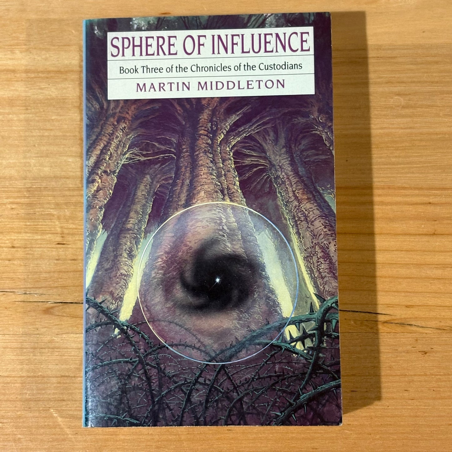 Chronicles of The Custodians by Martin Middleton Fantasy 3 x Paperback GD