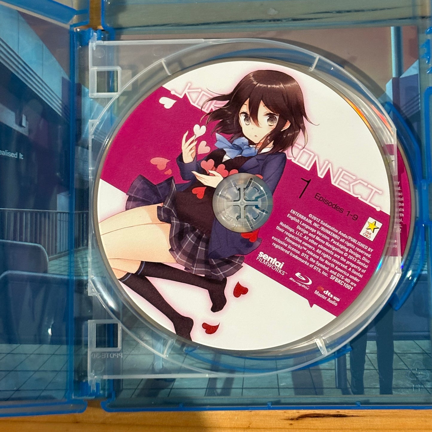 Kokora Connect Blu-ray Anime 2-Disc Set Region B VGC