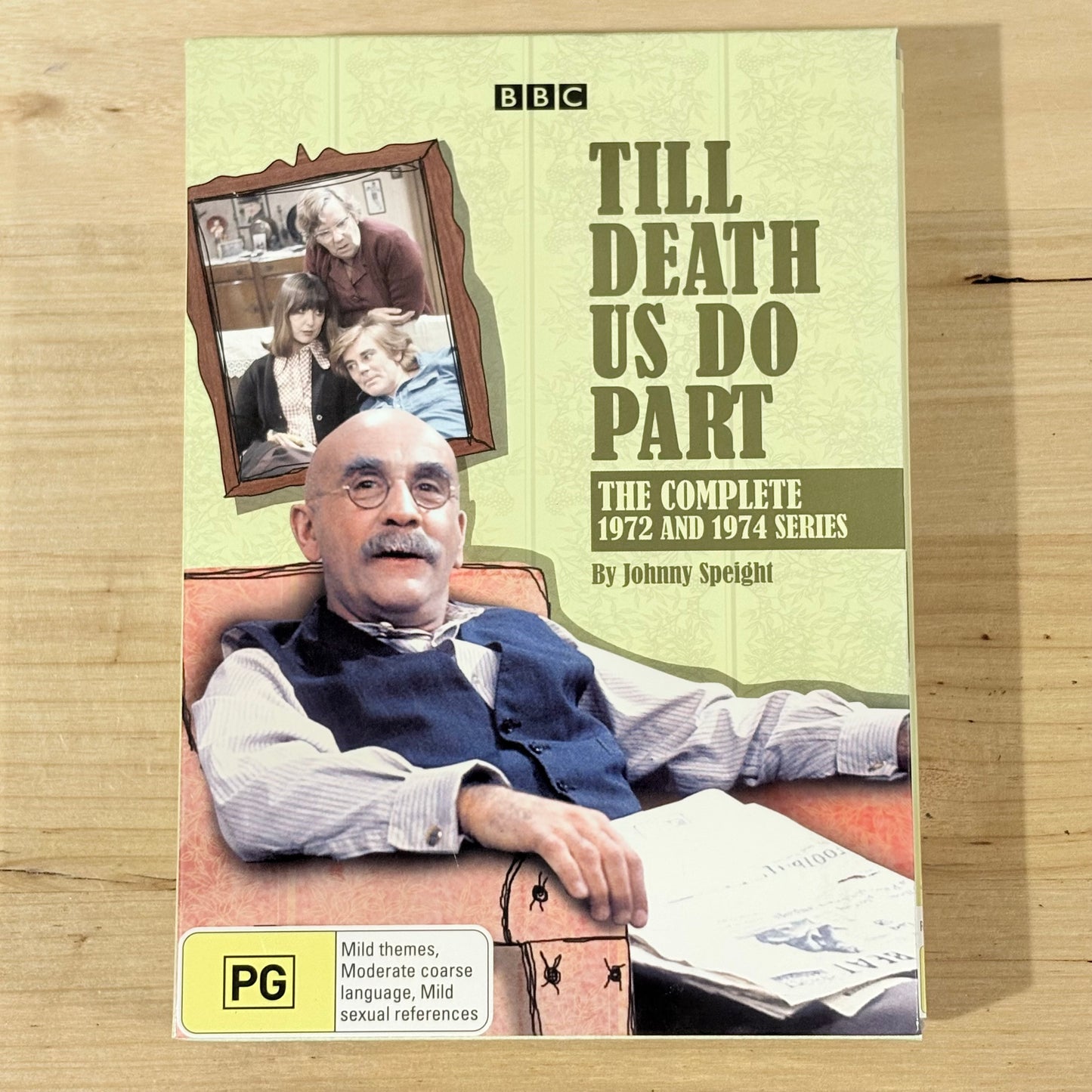 Till Death Us Do Part Complete 1972 and 1974 DVD Box-Set 4-Disc PAL 4 VGC