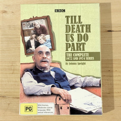 Till Death Us Do Part Complete 1972 and 1974 DVD Box-Set 4-Disc PAL 4 VGC