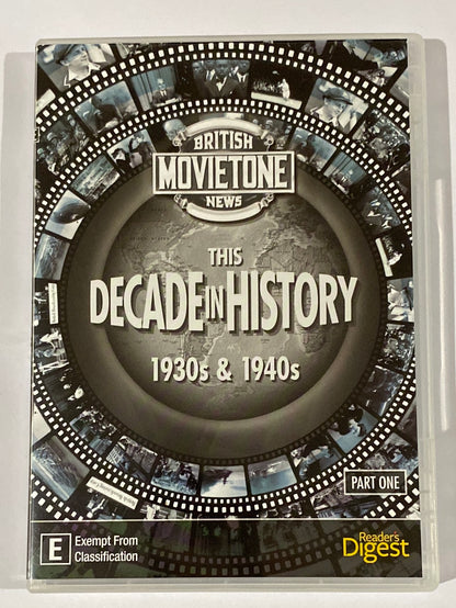 Gaumont/Pathe and Movietone Old Newsreel DVD Historical 2 Box-Set Bundle VGC