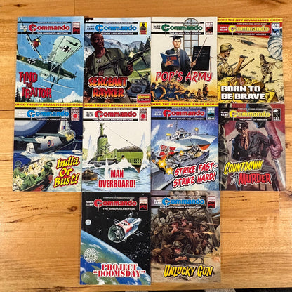 Commando War Comics x 10 Bundle Printed 2025 DC Thomson 133