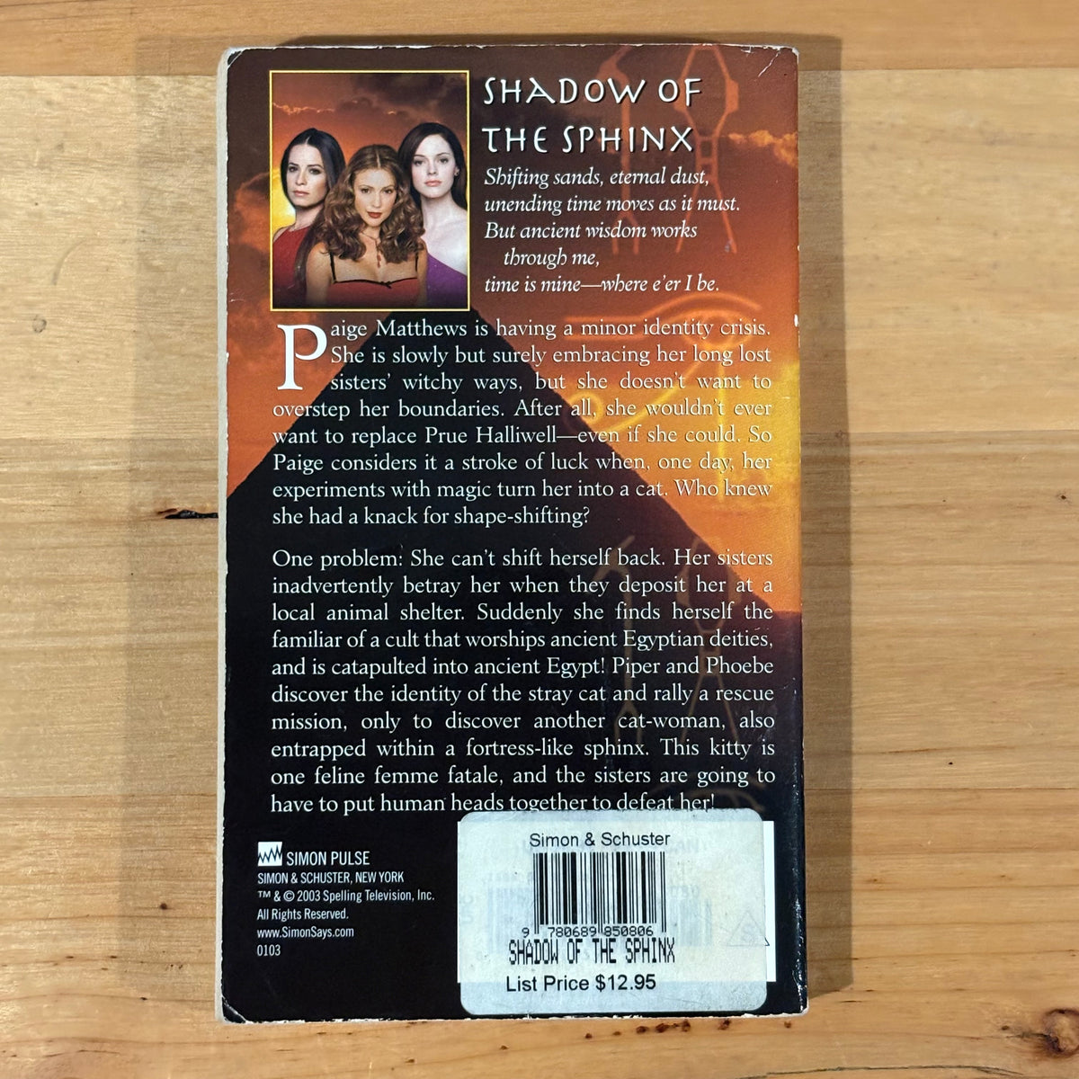 Charmed Paperback Novels by Constance M. Burge x 5 Bundle Vintage