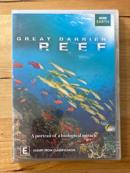 Great Barrier Reef BBC Earth DVD Natural History PAL ­4 Brand New Sealed