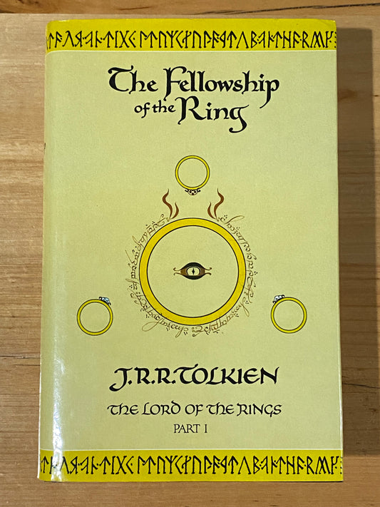 The Fellowship Of The Ring by J.R.R. Tolkien 1991 Hardcover GD