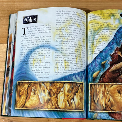 The Deltora Book of Monsters Emily Rodda Marc McBride Hardcover 2001 GD