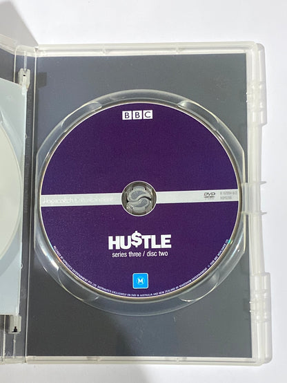 Hustle Series 1 & 3 DVD BBC TV NTSC 4 2 Series Bundle VGC