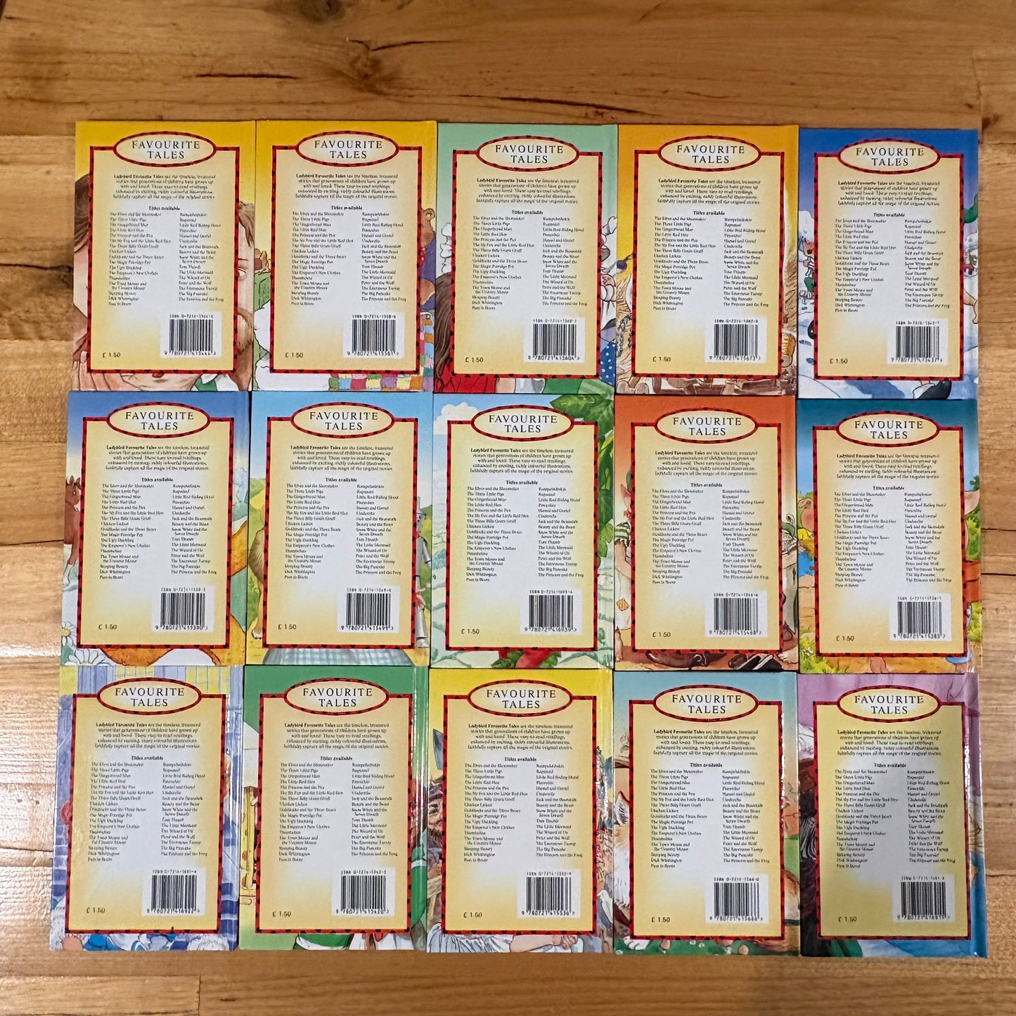 Labybird Books Favourite Tales Children's Classic Stories Bundle of 15 GD