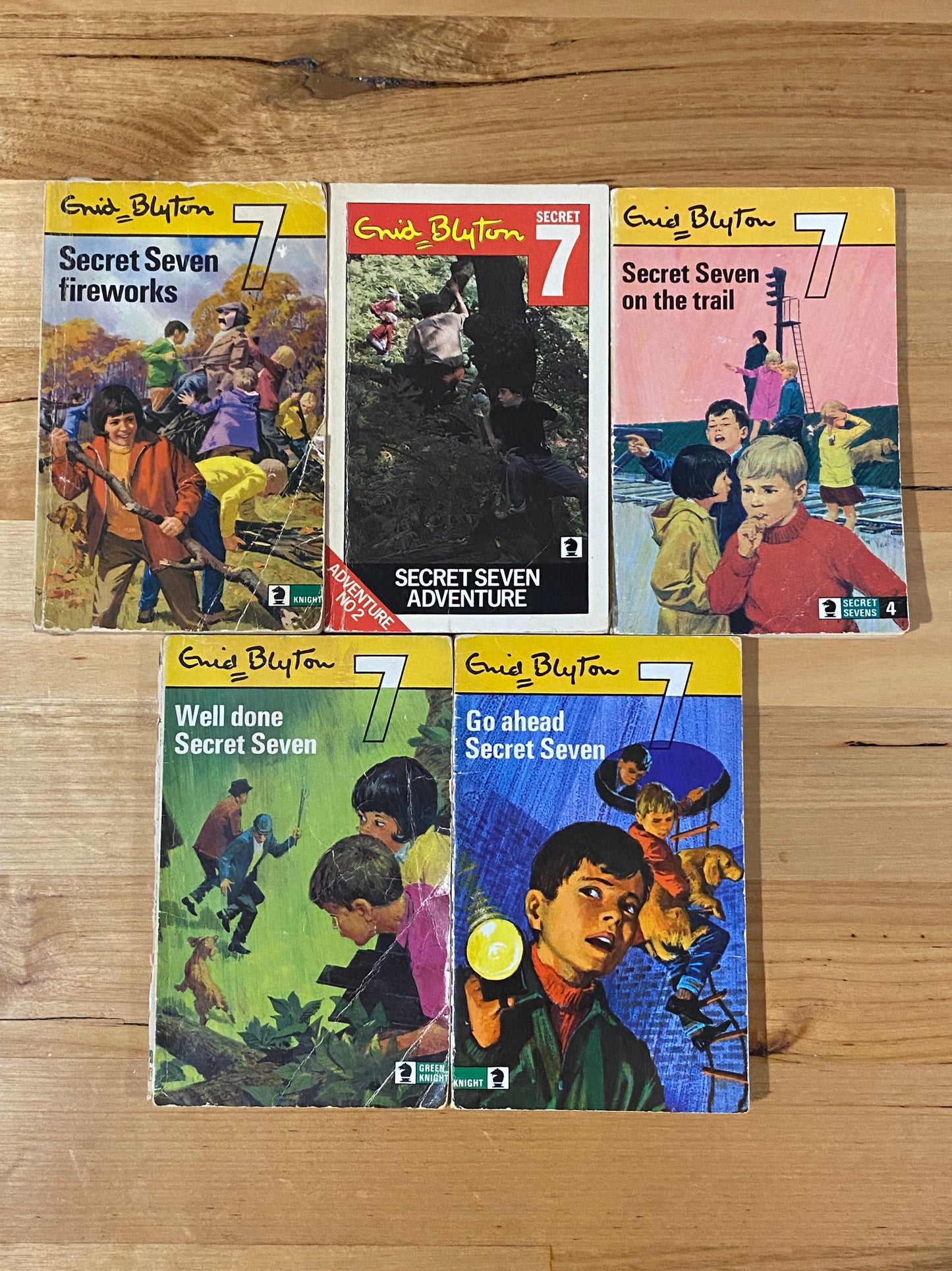 Secret Seven by Enid Blyton 11 Paperback Bundle Vintage Children's Books GD