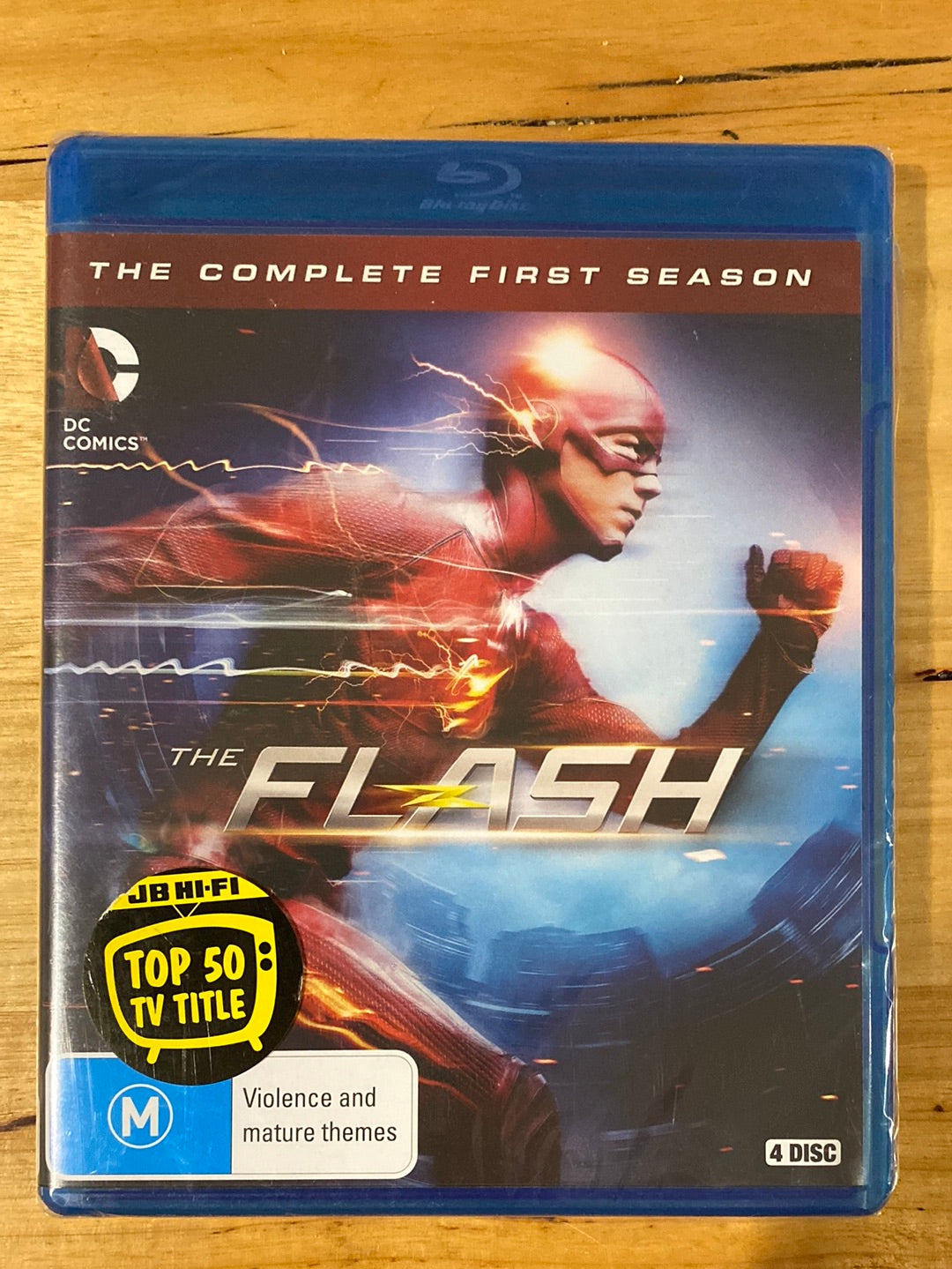 The Flash: The Complete Season First Season, Blu-ray, 4-Disc, Brand New Sealed