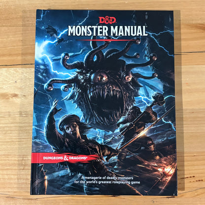Dungeons & Dragons Monster Manual Hardcover 2014 1st Printing GD