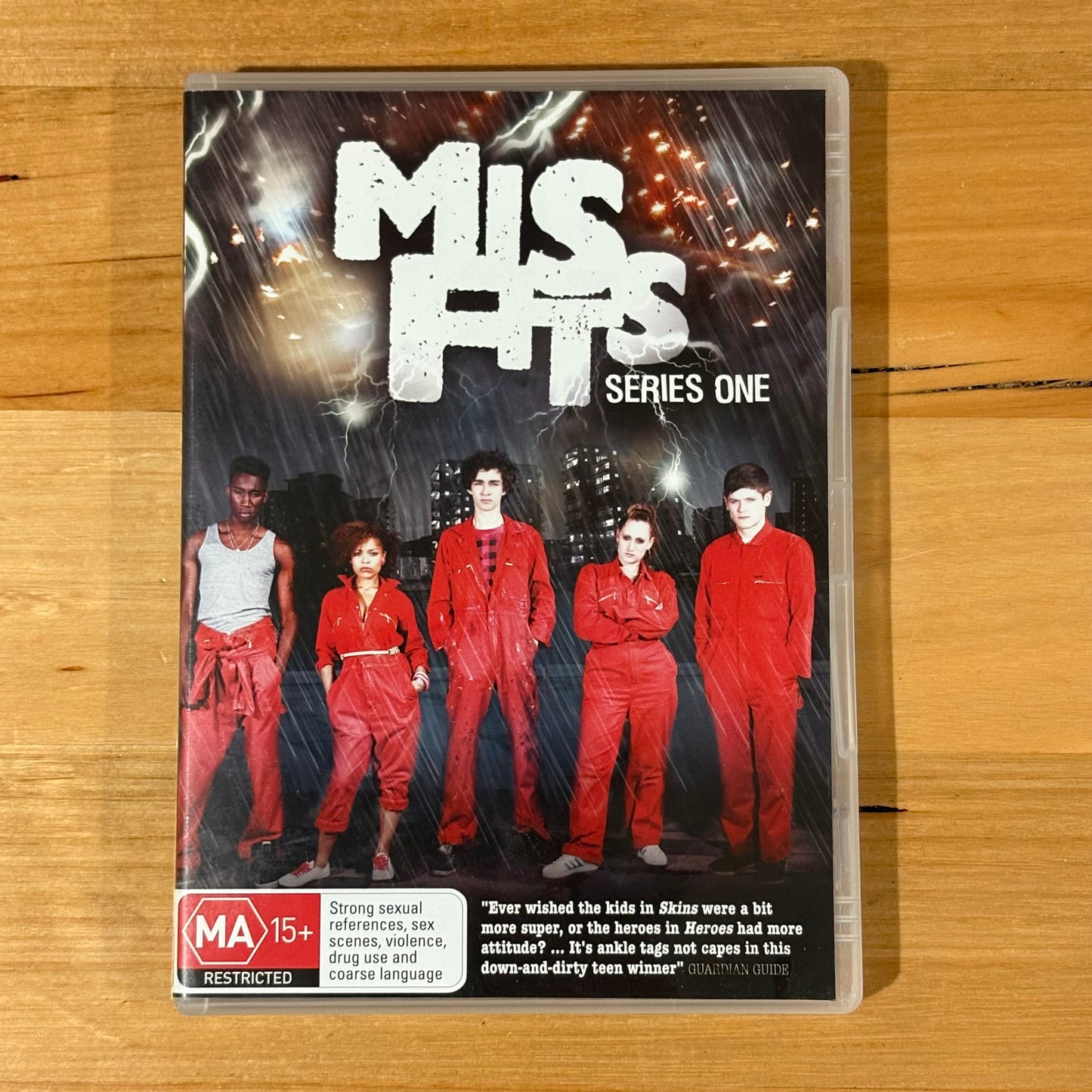 Mis-Fits Series 1-5 box-set DVD BBC Cult Drama VGC