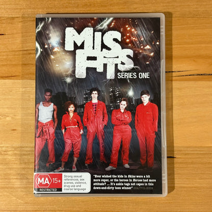 Mis-Fits Series 1-5 box-set DVD BBC Cult Drama VGC