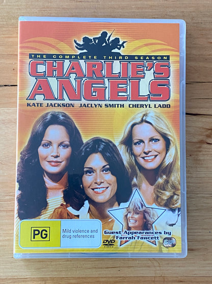 Charlie's Angels Complete Set DVD Seasons 1-5 PAL 4 VGC