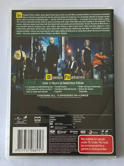 Breaking Bad Seasons 1-6 Complete DVD PAL 4 Season 5+6 New Sealed