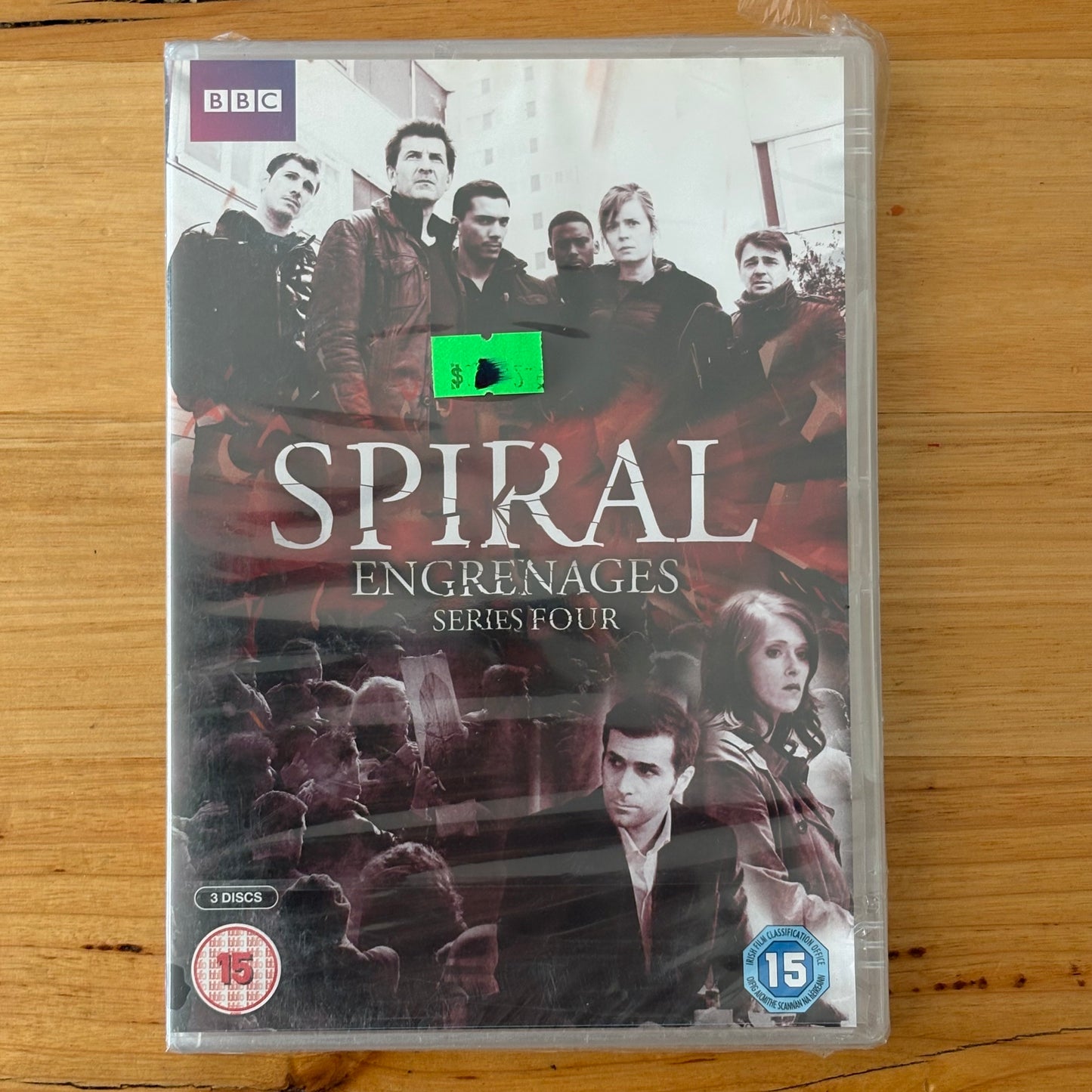 Spiral Series 1-4 DVD French Police Drama 2-Disc Set PAL VGC