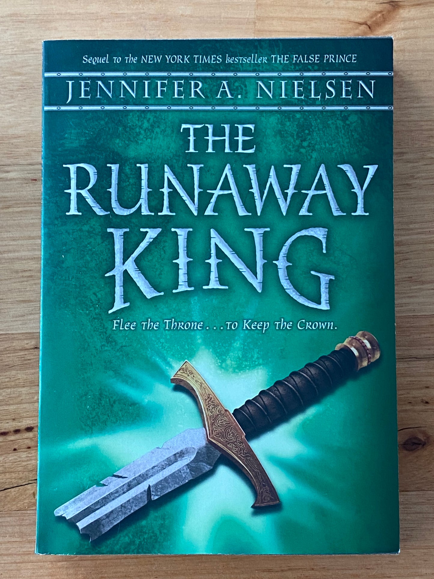 The Runaway King by Jennifer A. Nielsen Paperback 2013 GD