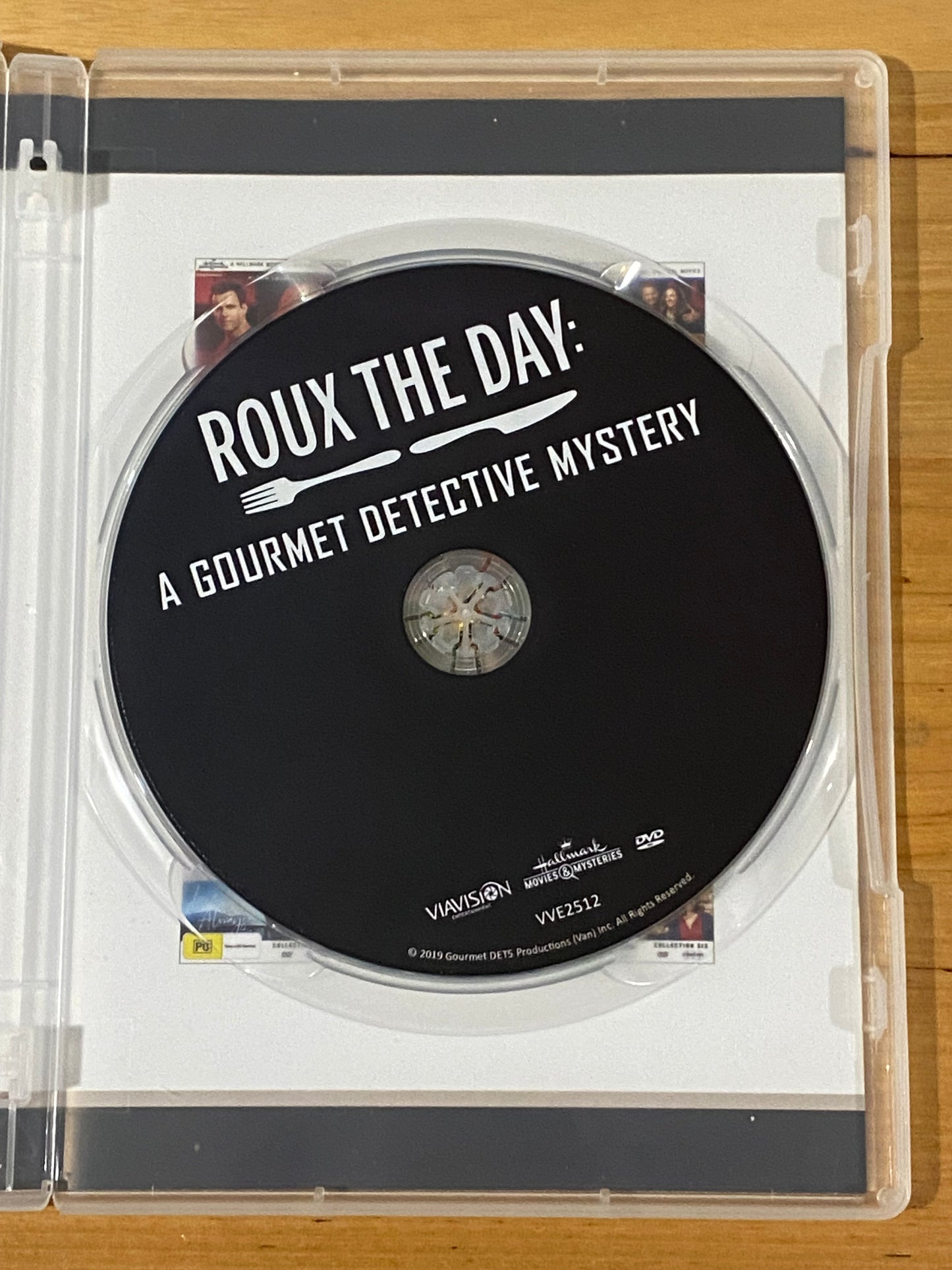 Roux The Day A Gourmet Detective Mystery DVD Hallmark NTSC 4 VGC