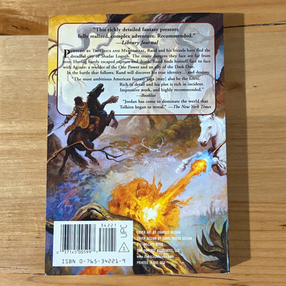 To The Blight by Robert Jordan Part 2 of The Eve Of The World Paperback 2002 GD