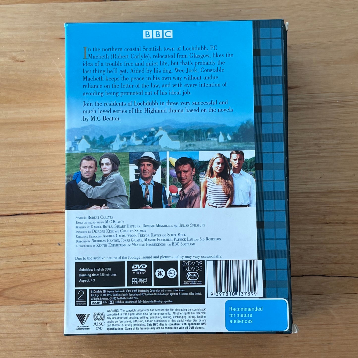 Hamish Macbeth The Complete Collection Series 1-3 DVD BBC Drama PAL 4 VGC