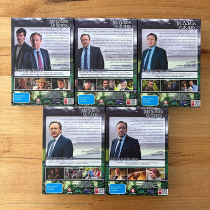Midsomer Murders Series 16-18 DVD Box-Set PAL 4 VGC